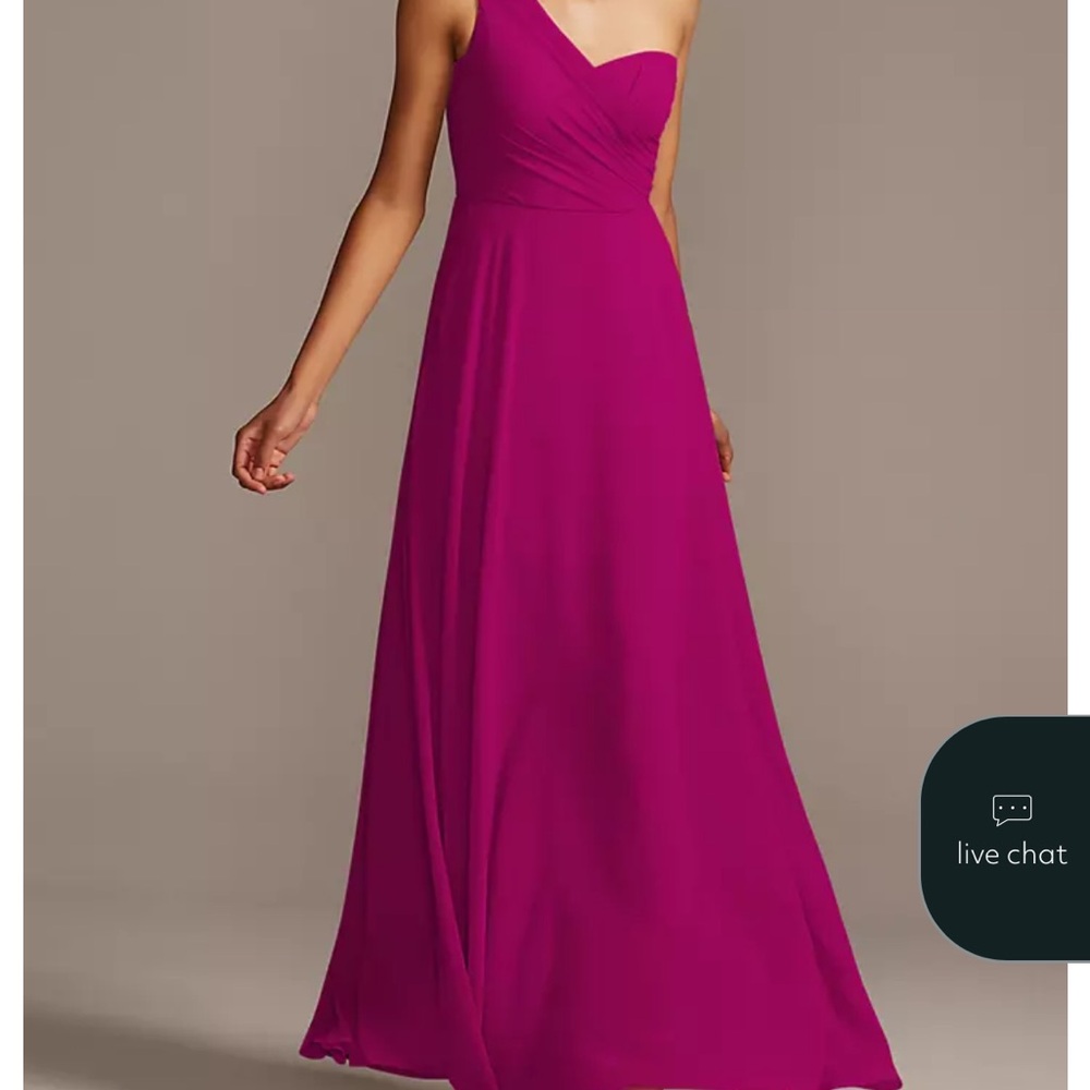 Wine Color Bridesmaid Dress